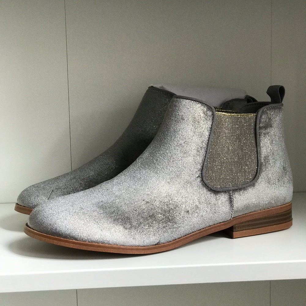 Shimmery Zara Booties UK37 US7